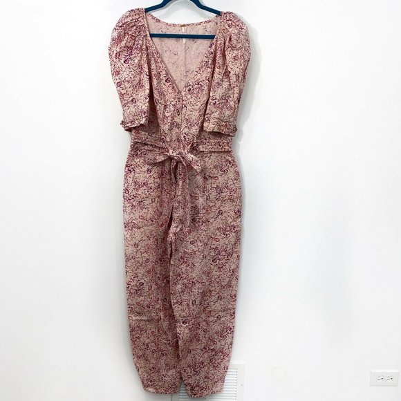 NEW Free People One A Quest Jumpsuit SZ 12 - Picture 2 of 8